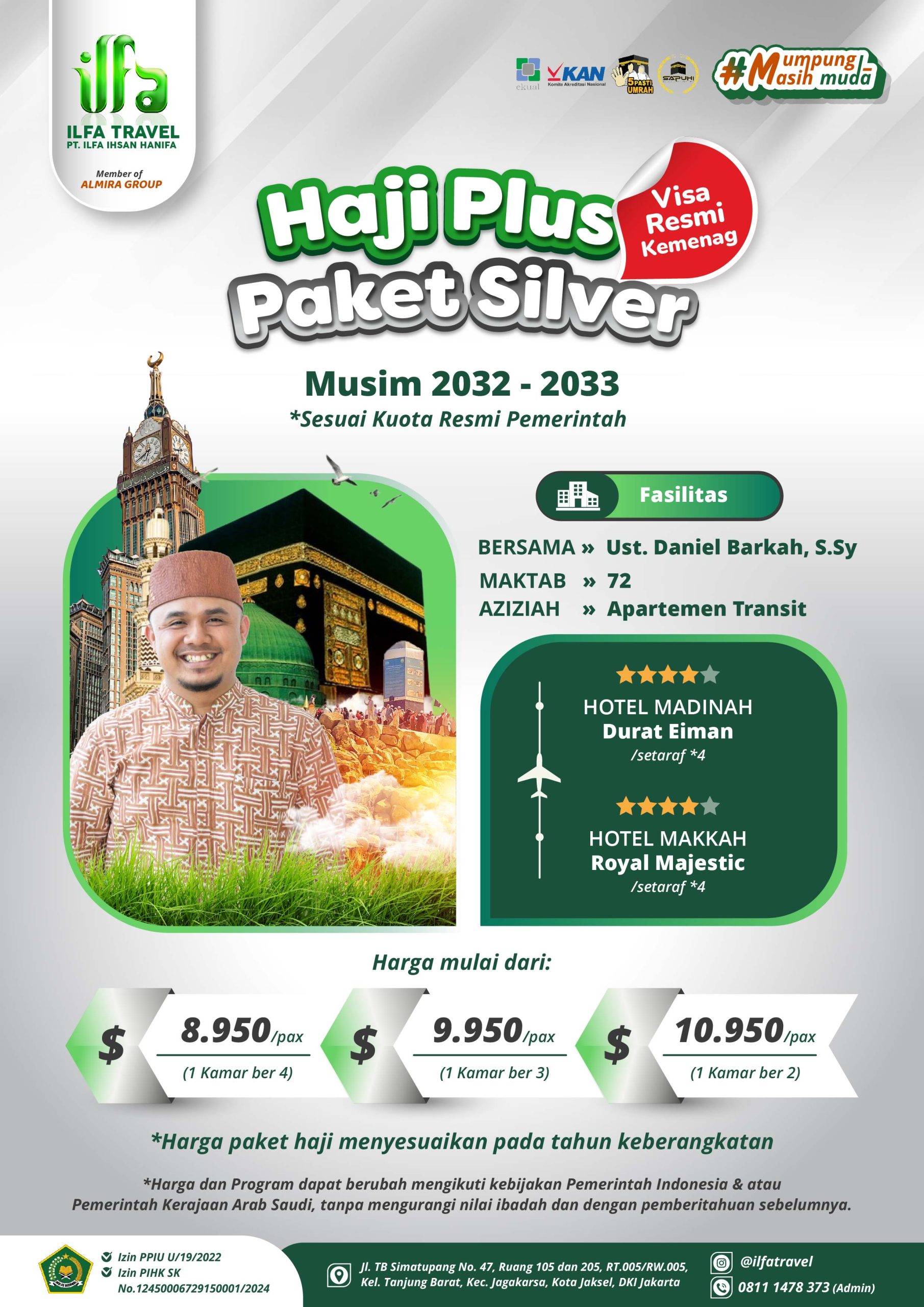 Biaya Naik Haji 2025 Per Orang