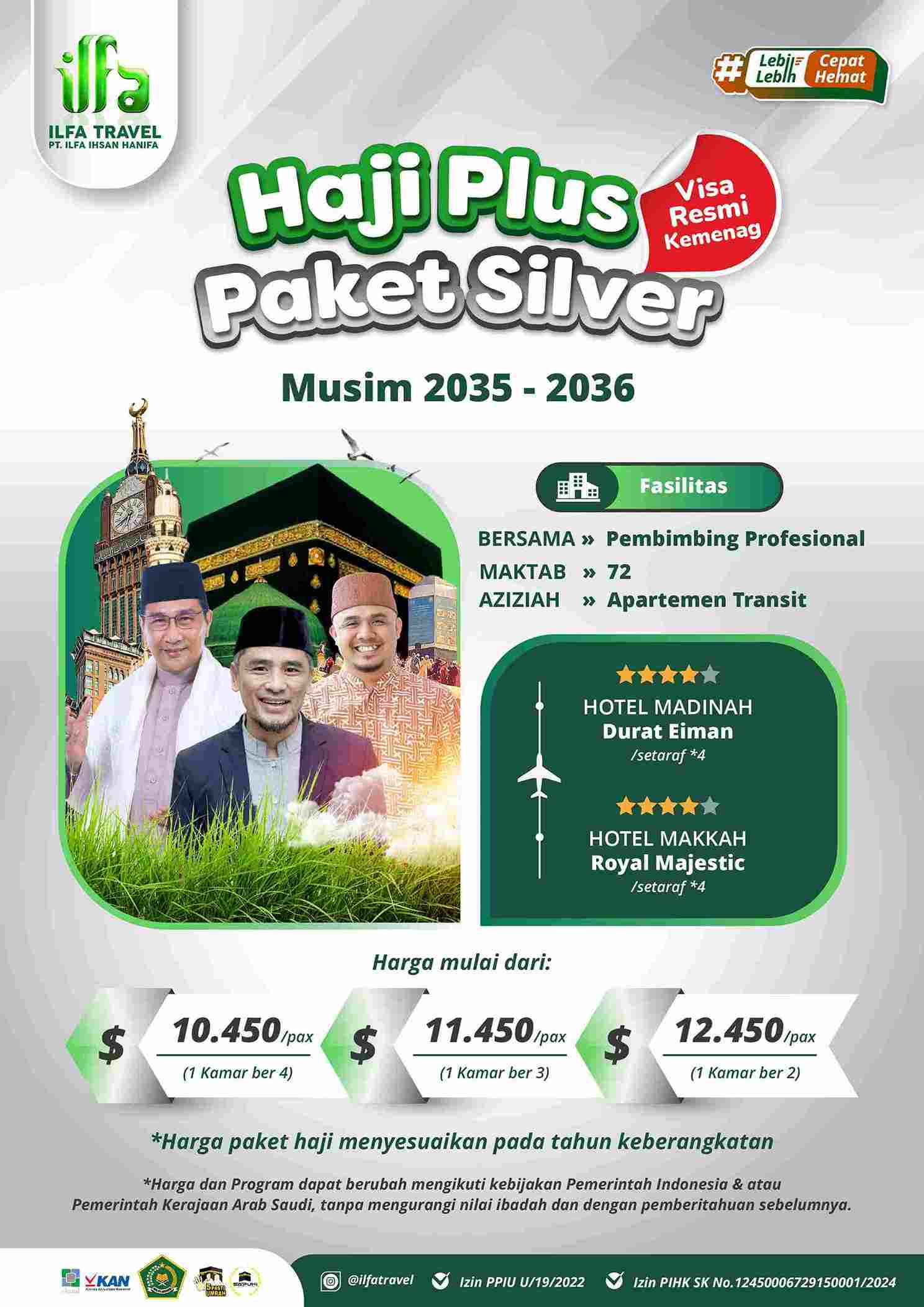 Biaya Haji Plus 2026