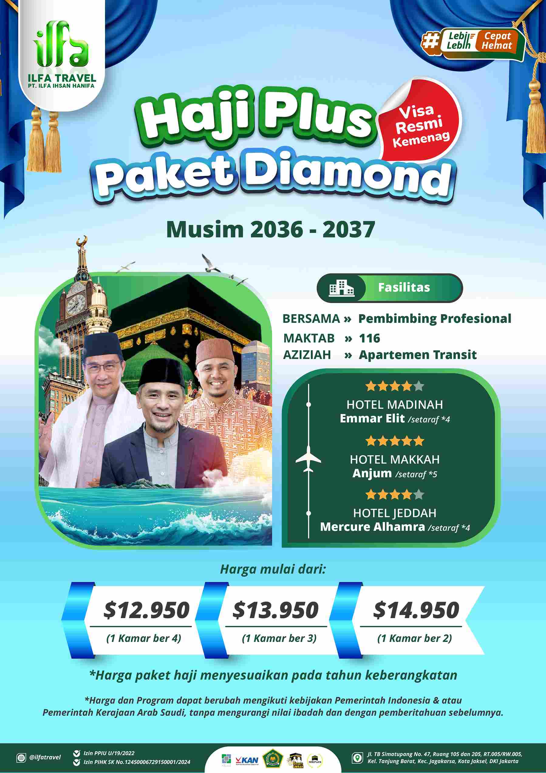 - Ilfa Travel Biaya Haji Plus 2026