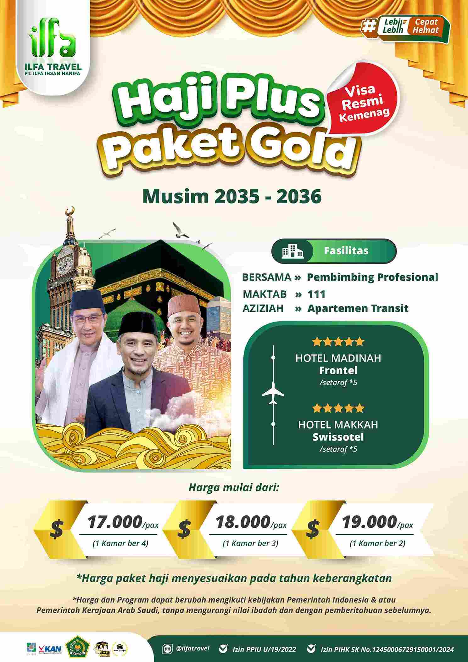 Biaya Haji Plus 2026