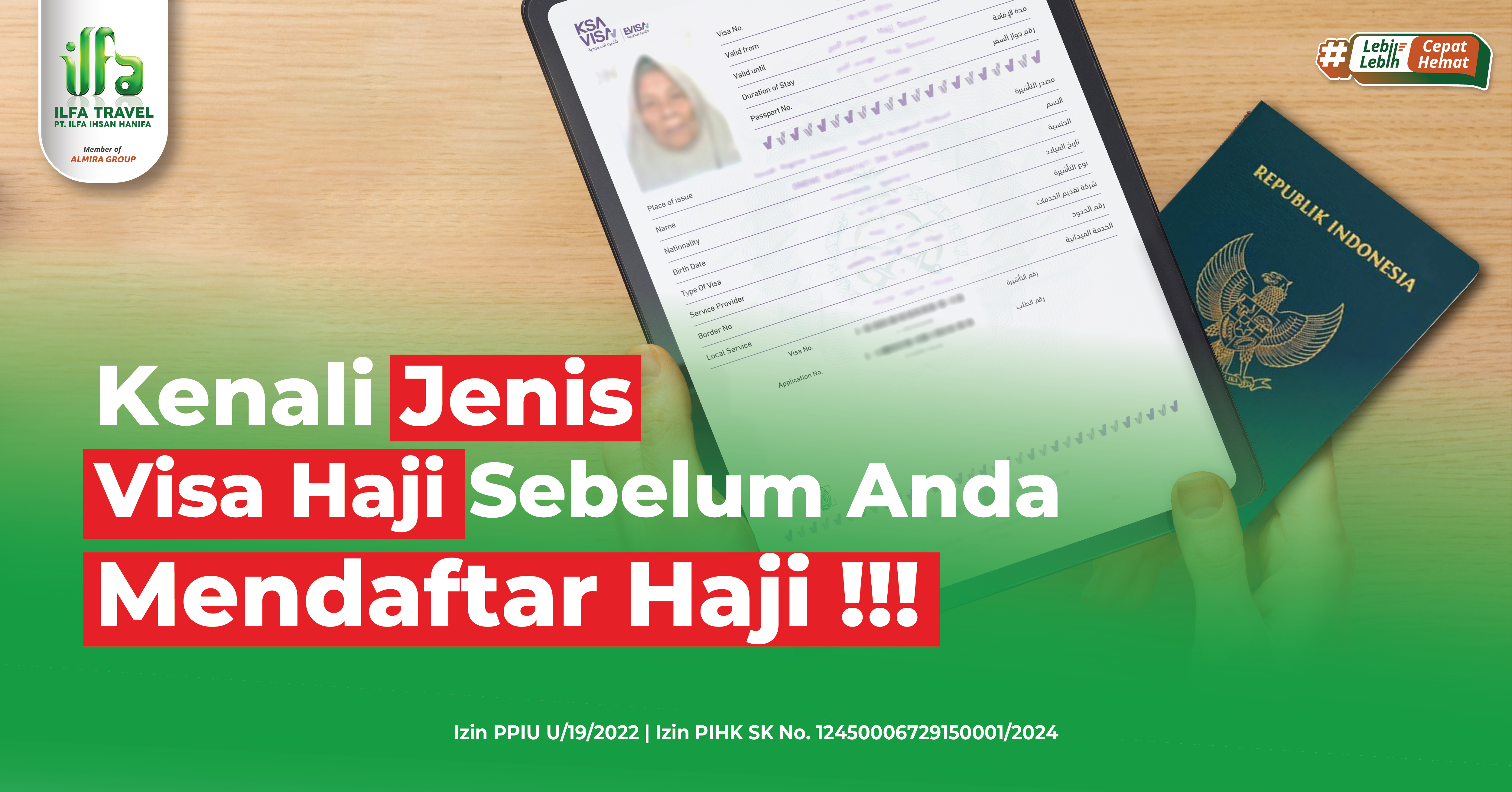 Jenis Visa Haji
